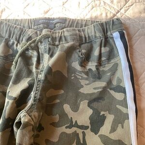 ASHLEY MASON Camo Stripe Joggers